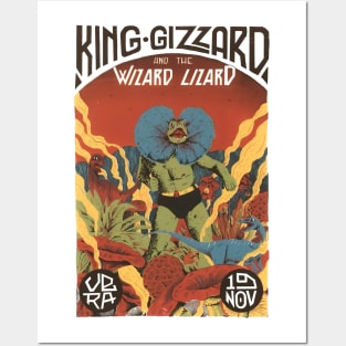 the king gizzard and the lizard wizard classic Posters and Art